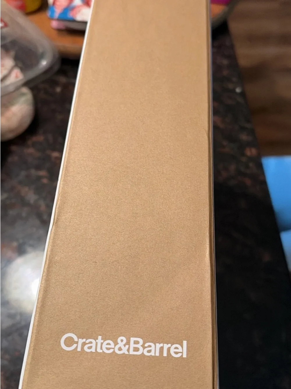 Crate&Barrel decorative candle